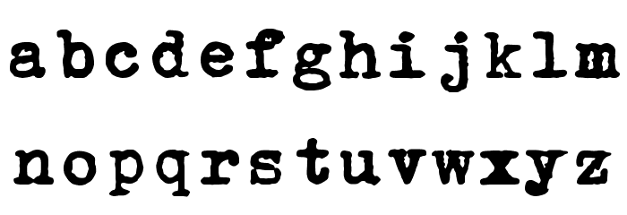 Erika Ormig Regular Font LOWERCASE