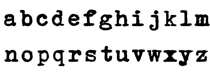 Erika Ormig Font LOWERCASE