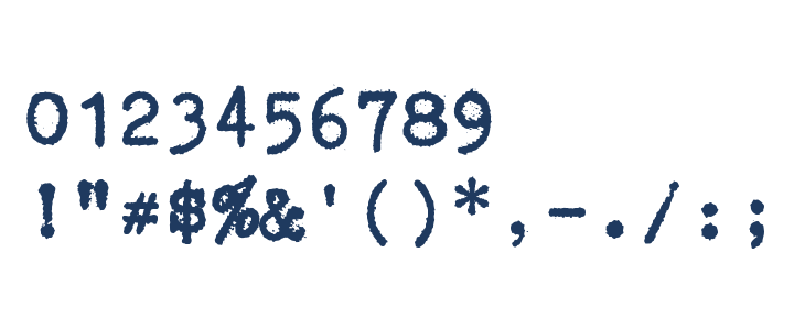 ErikasBuero-Bold Other Characters