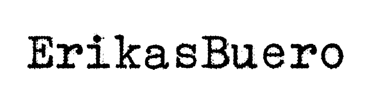 ErikasBuero  免费字体下载