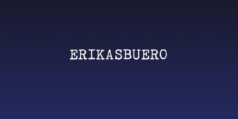 ErikasBuero Social Header
