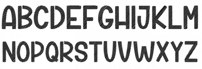 Erikut_PersonalUseOnly Schriftart Groß