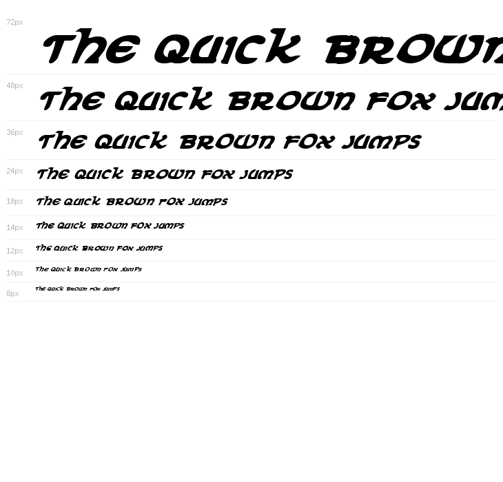 Erin Go Bragh Bold Italic Waterfall