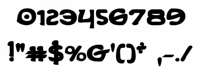 Erin Go Bragh Bold Font OTHER CHARS