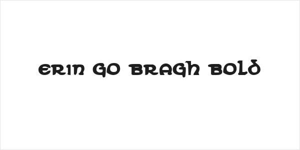 Erin Go Bragh Bold Logo