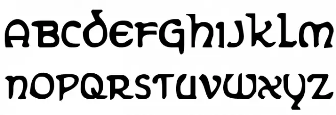 Erin Go Bragh Condensed Fuentes MAYÚSCULAS