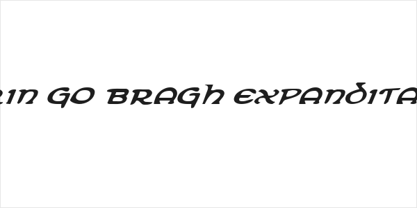 Erin Go Bragh ExpandItalic Logo