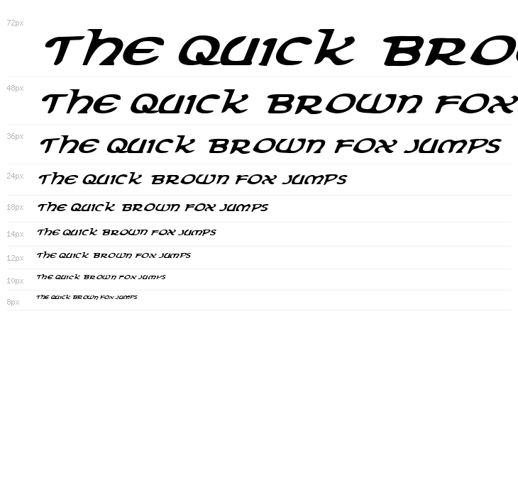 Erin Go Bragh ExpandItalic Waterfall