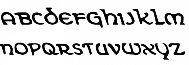 Erin Go Bragh Leftalic Schriftart Groß