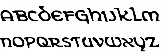 Erin Go Bragh Leftalic 字体 小写