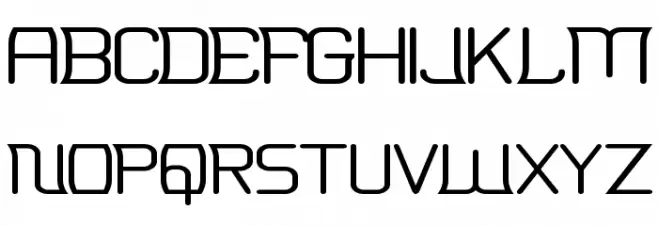 Erinal Wide フォント 大文字