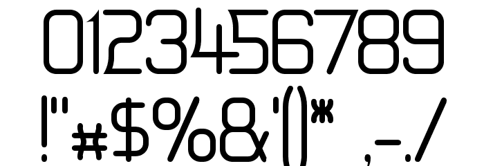 Erinal Font OTHER CHARS