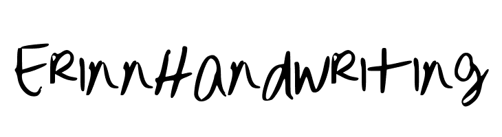 ErinnHandwriting  Frei Schriftart Herunterladen
