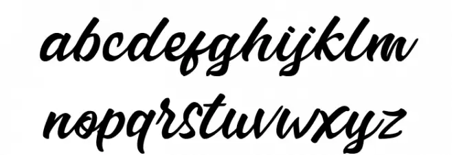 Erisblue Bold Bold Caratteri MINUSCOLO