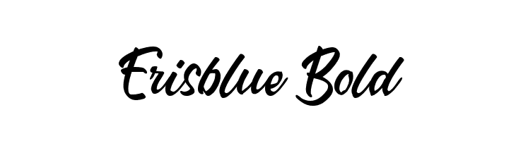 Erisblue Bold  baixar fontes gratis