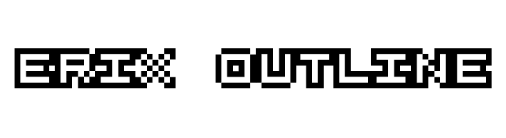 Erix Outline  Fuentes Gratis Descargar