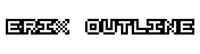 Erix Outline  baixar fontes gratis