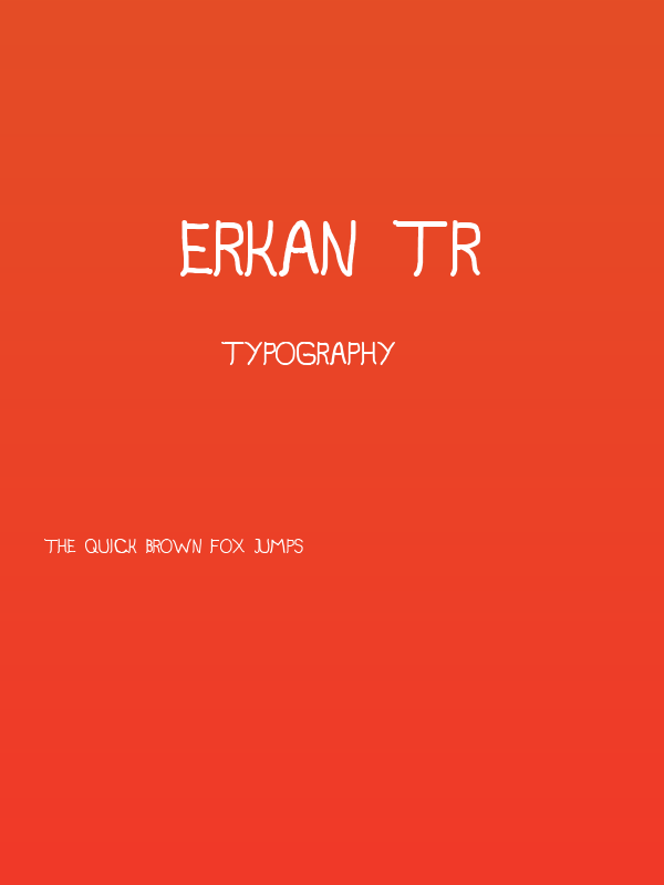 Erkan tr Poster