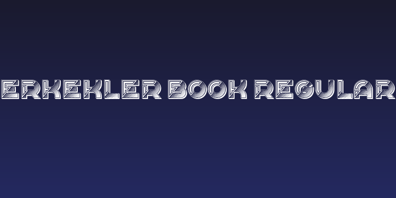 Erkekler Book Regular Social Header