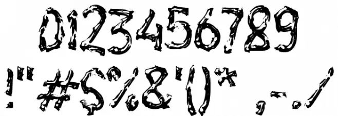 Erlank Font OTHER CHARS