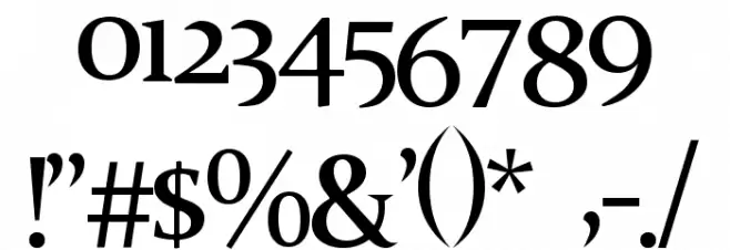 Erliana Font OTHER CHARS