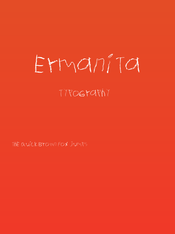 Ermanita Poster