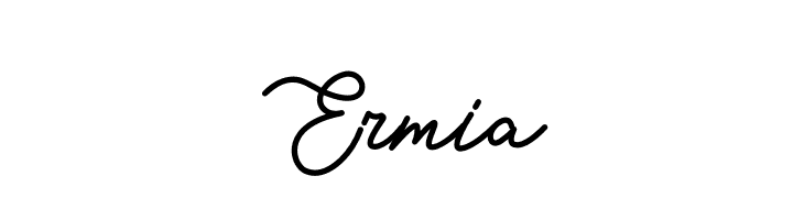 Ermia  Frei Schriftart Herunterladen