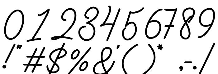 Ermia Font OTHER CHARS