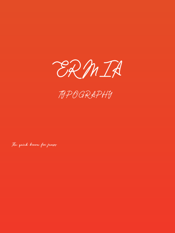 Ermia Poster