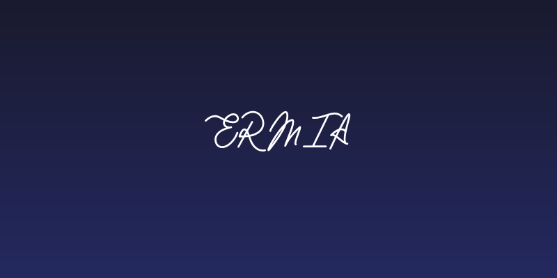 Ermia Social Header