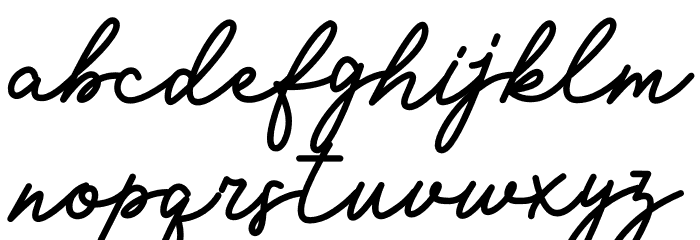 Ermia Font LOWERCASE