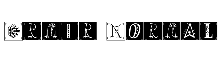 Ermir Normal  Frei Schriftart Herunterladen