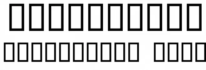 Ermir Normal Font OTHER CHARS