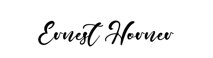 Ernest Horner  नि: शुल्क फ़ॉन्ट्स डाउनलोड