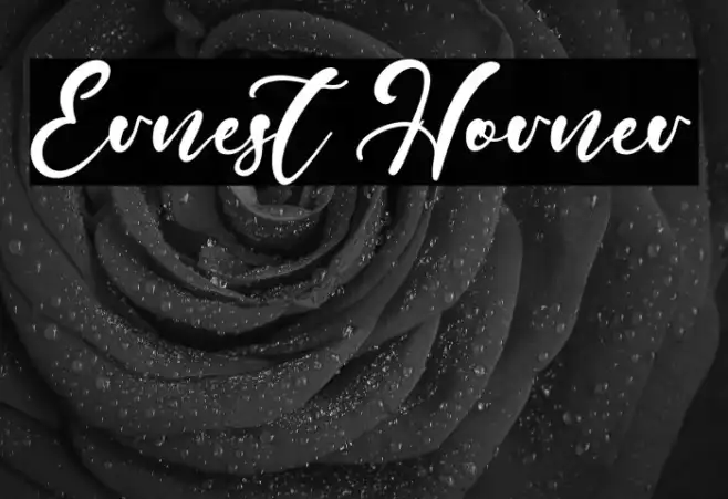 Ernest Horner Example 2