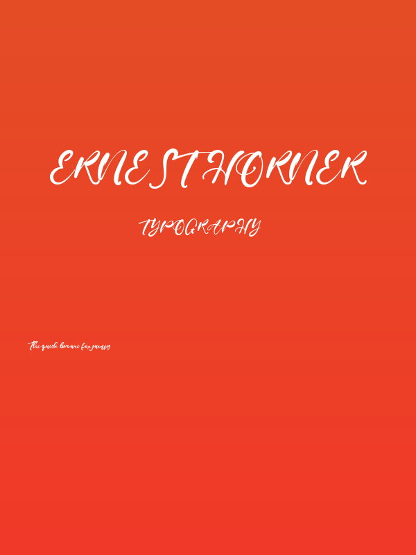 Ernest Horner Poster