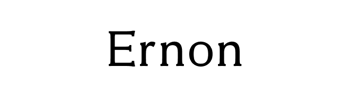 Ernon  font caratteri gratis