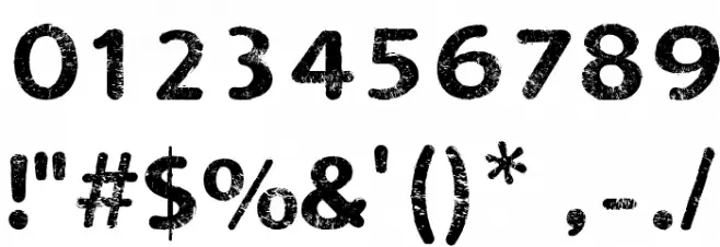 Eroded 2 Much Fuentes OTROS CHARS