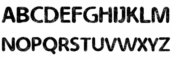 Eroded 2 Much Шрифта ВЕРХНИЙ