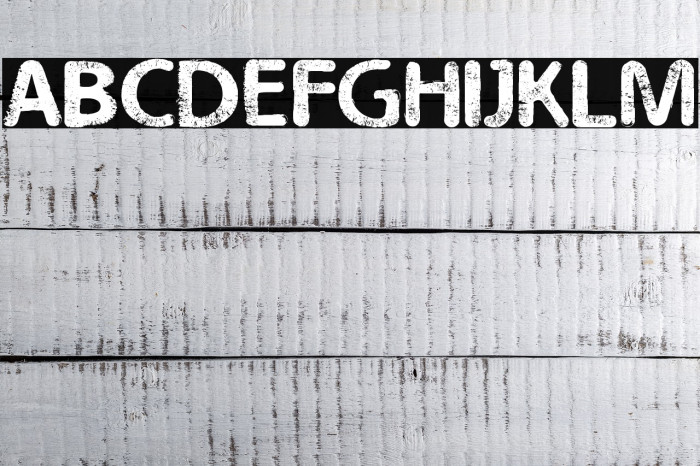 Eroded 2 Much Шрифта examples