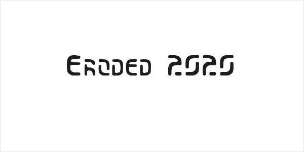 Eroded 2020 Logo