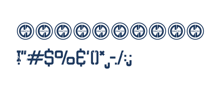 Eroded Denim Other Characters