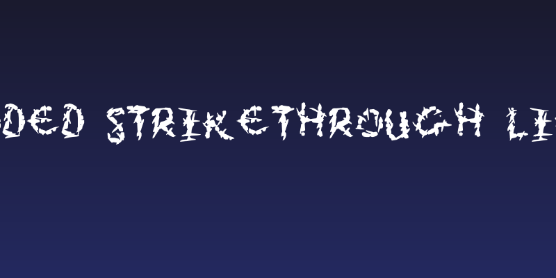 Eroded Strikethrough Lines Social Header