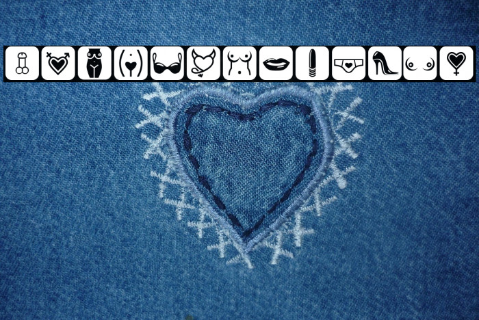 Erotic Symbols Regular Example 3