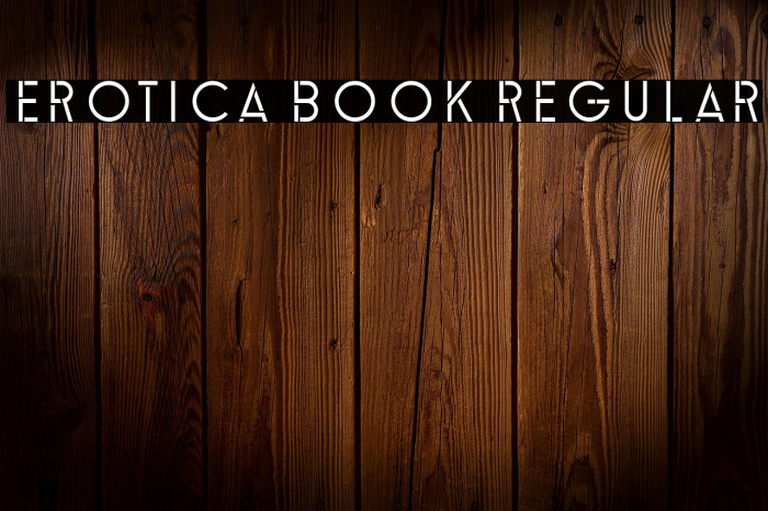 Erotica Book Regular Example 2