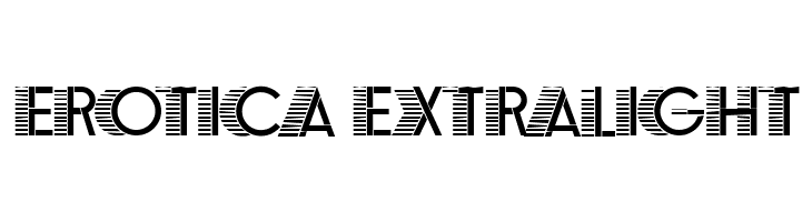Erotica ExtraLight  免费字体下载