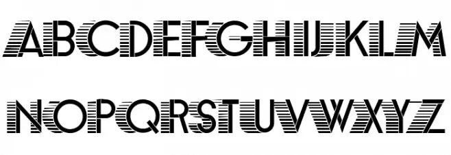 Erotica ExtraLight フォント 大文字