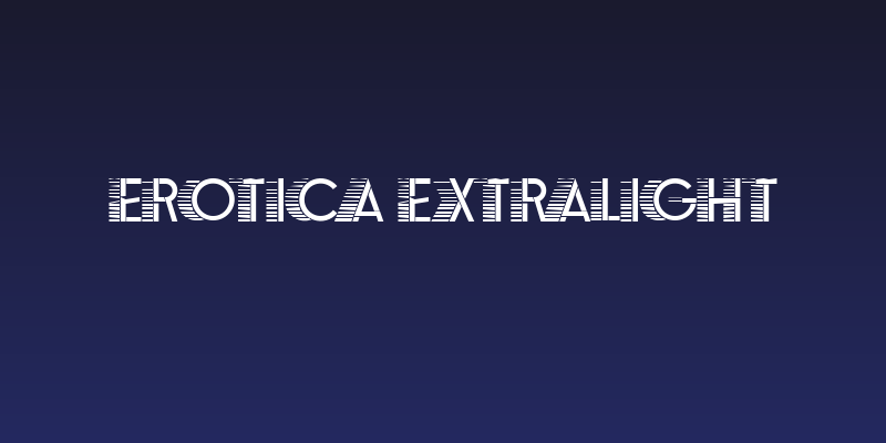Erotica ExtraLight Social Header