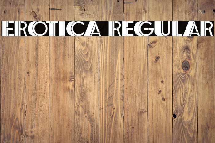 Erotica Regular Example 1