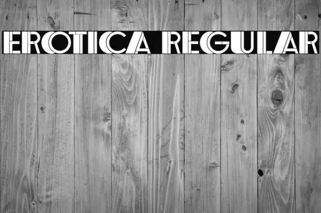 Erotica Regular Example 1